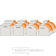 CMT C980 Zaoblovací fréza na CORIAN - R6,35 D25,4 I12,7 S=12 Náhled