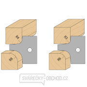 CMT Multirádiusová zaoblovací fréza R5-R10 MAN - D113 d30 Z2 ALU Náhled