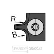 IGM N031 Žiletka tvrdokovová radiusová - 2xR2 15x18x2 UNI Náhled