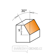 CMT C909 Kombinovaná fréza - 30° D27x9 S=8 HW Náhled