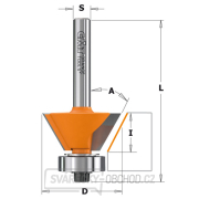CMT C910 Kombinovaná fréza - 45° D27x5,5 S=8 HW Náhled