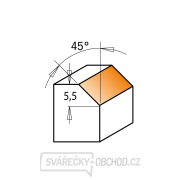 CMT C910 Kombinovaná fréza - 45° D27x5,5 S=8 HW Náhled