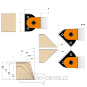 CMT Úhlová stavitelná fréza MAN - D120x40 d30 Z2 ALU Náhled