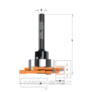 CMT C823.371 Talířová drážkovací fréza pro STRIPLOX mini - D47,6x7 H9,5 L65 S=6,35 HW Náhled