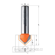 CMT C915 Fréza na V drážku 90° - D12,7x12,7 90° S=8 HW Náhled