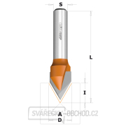 CMT C958 Fréza na V drážku - 60° D12,7x10 S=8 HW Náhled