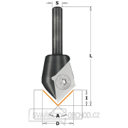 IGM F051 Žiletková fréza HW na V drážku - 90° D23x11 L60 S=6,35 Náhled