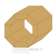 CMT C955 Fréza na spoje 22,50-45° - D37,3x22,2 22,5° S=8 HW Náhled