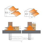 CMT C955 Fréza na spoje 90° - D44,5x18 45° S=8 HW Náhled