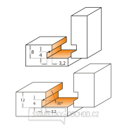 CMT C955 Fréza na výrobu zásuvek - D25,4x12,7 S=8 HW Náhled