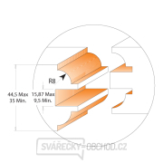 CMT Sada fréz na dveře 3ks, S=12 HW Náhled