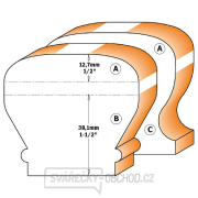 CMT C956 Fréza na hrany stolu a madla zábradlí - D31,7x38,1 S=12 HW Náhled