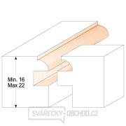 CMT C991 Sada fréz pro rám výplně - D28,7 t16-22 S=8 Náhled