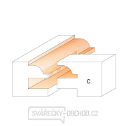 CMT C991 Sada fréz pro rám výplně - D44,4 t18-22 profil A S=12 HW Náhled