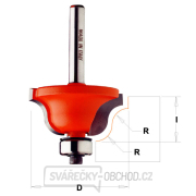 CMT C940 Profilová fréza s ložiskem - R6,4 D38,1x17,3 S=12 HW Náhled