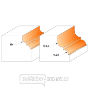 CMT C945 Profilová fréza s ložiskem - R4 D28,7x13 S=8 HW Náhled