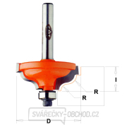 CMT C947 Profilová fréza s ložiskem - R4,8-3,6 D34,2x13 S=8 HW Náhled