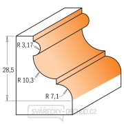 CMT C956 Multiprofilová fréza s ložiskem - D47,5x28,5 S=12 HW Náhled