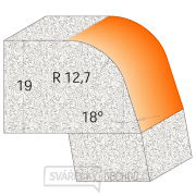 CMT C966 Zaobl.fréza na hrany umyvadel CORIAN - R12,7 D50,8 I31,75 S=12 Náhled