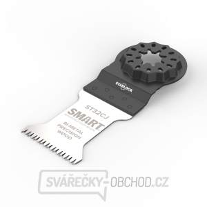 Ponorný pilový list SMART PROFI STARLOCK s hrubým ozubením na dřevo a plast, 32 mm - 1 kus gallery main image