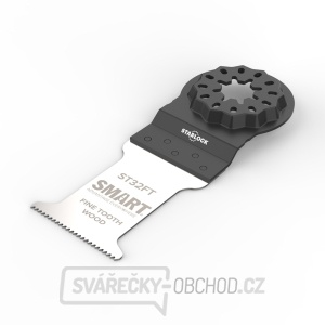 Ponorný pilový list SMART PROFI STARLOCK s jemnými zuby na dřevo a plast, 32 mm - 1 kus gallery main image