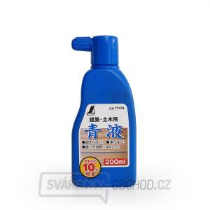 Náhradní inkoust SHINWA do japonské brnkačky - 200 ml - modrý gallery main image