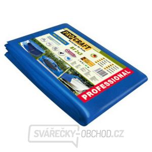 Plachta Procraft BT2x3 50g/m2 nepromokavá s oky 2x3 m modrá | BT2x3 gallery main image