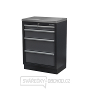 Dílenská skříňka s nerezovou pracovní deskou Matabro SET-CA01059 | 4 šuplíky | 680x465x950 mm Náhled