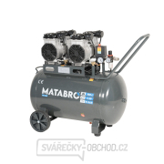 Bezolejový kompresor Matabro MB-K205 100l, 230V | 3000W gallery main image