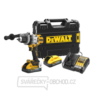 AKU vrtačka s příklepem DeWALT DCD1007H2T 18V 2x 5,0Ah PWST gallery main image