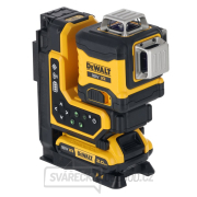 Zelený multiline laser 3x360 DeWALT DCLE34035D1 18V XR s dálkovým ovládáním, 2Ah aku Náhled