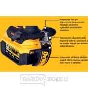 AKU Úhlová bruska 125mm DeWALT DCG406P2LRT 18V, 2x 5Ah, bez nabíječky, Tstack Náhled