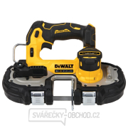 AKU pásová pila DeWALT DCS377NT 18V, bez aku a nabíječky, Tstak Náhled