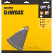 Pilový kotouč DeWALT DT4218 EXTREME WOOD, 305 x 30 mm, 72 zubů Náhled