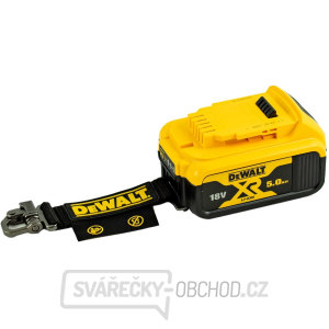 Baterie se zajišťovacím popruhem DeWALT DCB184LR 5Ah, 117 mm gallery main image