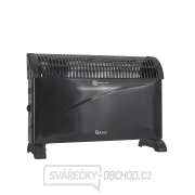 Černý konvektor s termostatem 2000W (1) Náhled