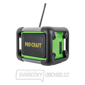 Aku rádio Procraft PJS20 DAB+, FM, Bluetooth 5.3, 80W (bez baterie a nabíječky) | PJS20bb gallery main image