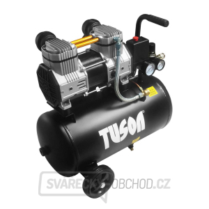 TUSON - Tichý bezolejový kompresor 1,5kW, 2,0HP, 24l gallery main image