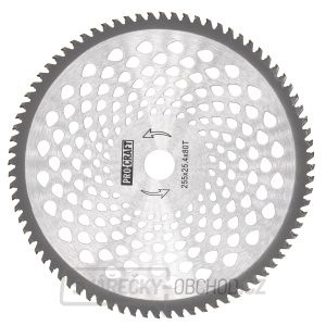 Nůž křovinořezu (kotouč) (D255*25.4) 60T will win PROCRAFT | H/P-60T Nůž křovinořezu (kotouč) (D255*25.4) 60T will win PROCRAFT | H/P-60T